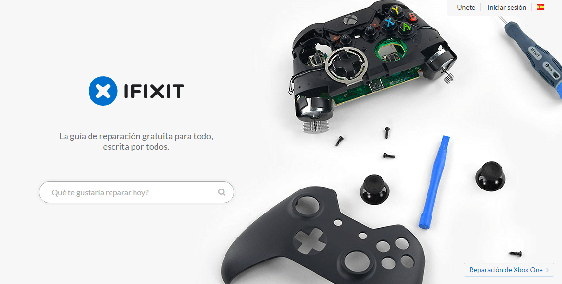 iFixit es una guía gratuita para reparar cualquier cosa que se te ocurra