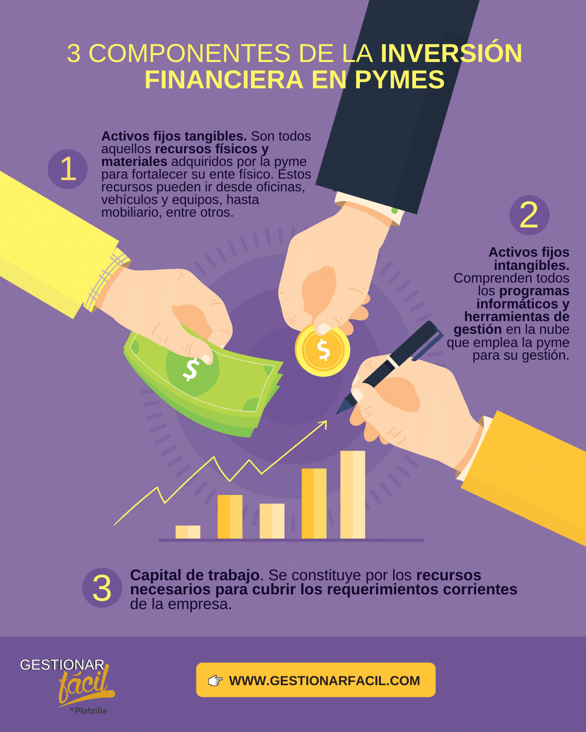 componentes de la inversión financiera en pymes