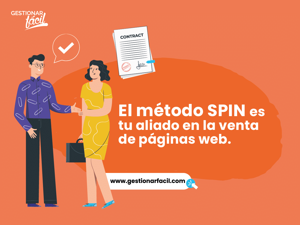El método SPIN es tu aliado en la venta de páginas web.