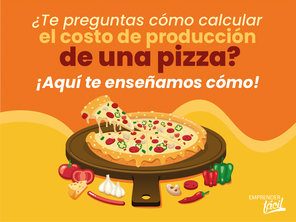 ¿Cómo calcular el costo de producción de una pizza?