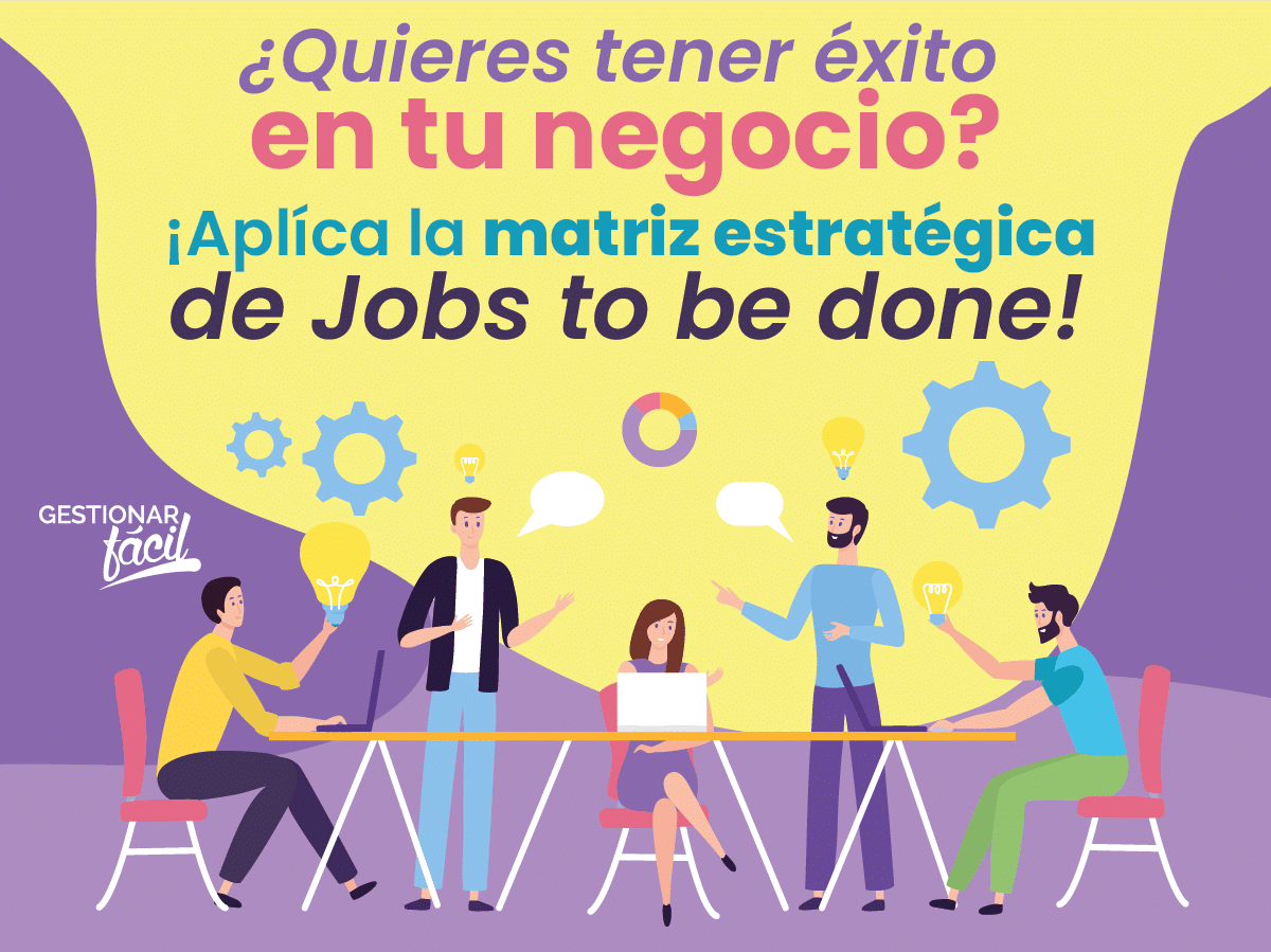 Matriz estratégica de Jobs to be done ¡Aplícala!