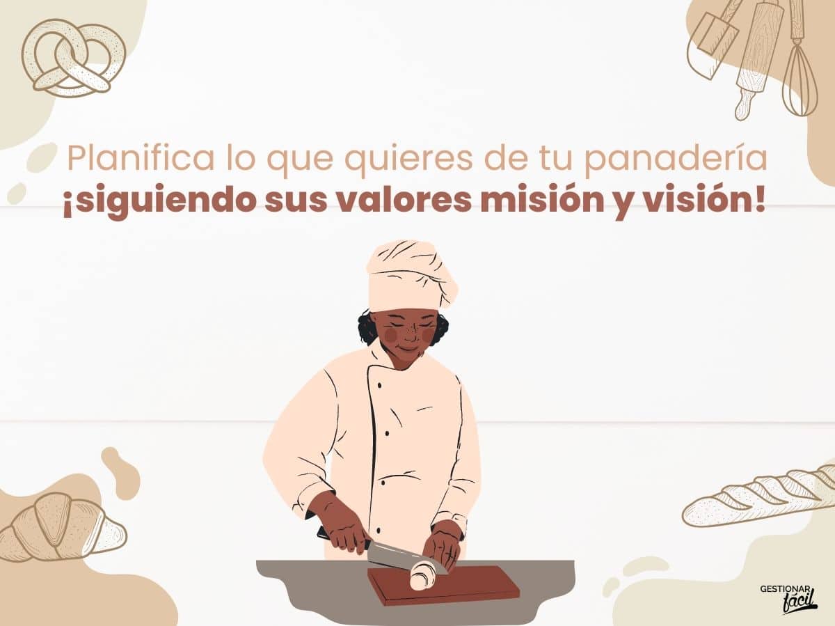 Valores misión y visión para una panadería (II)