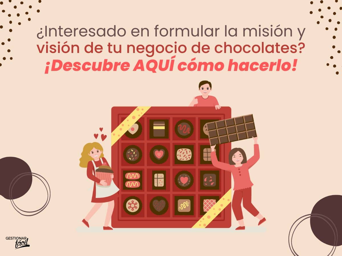 Misión y visión de un negocio de chocolates. Parte II