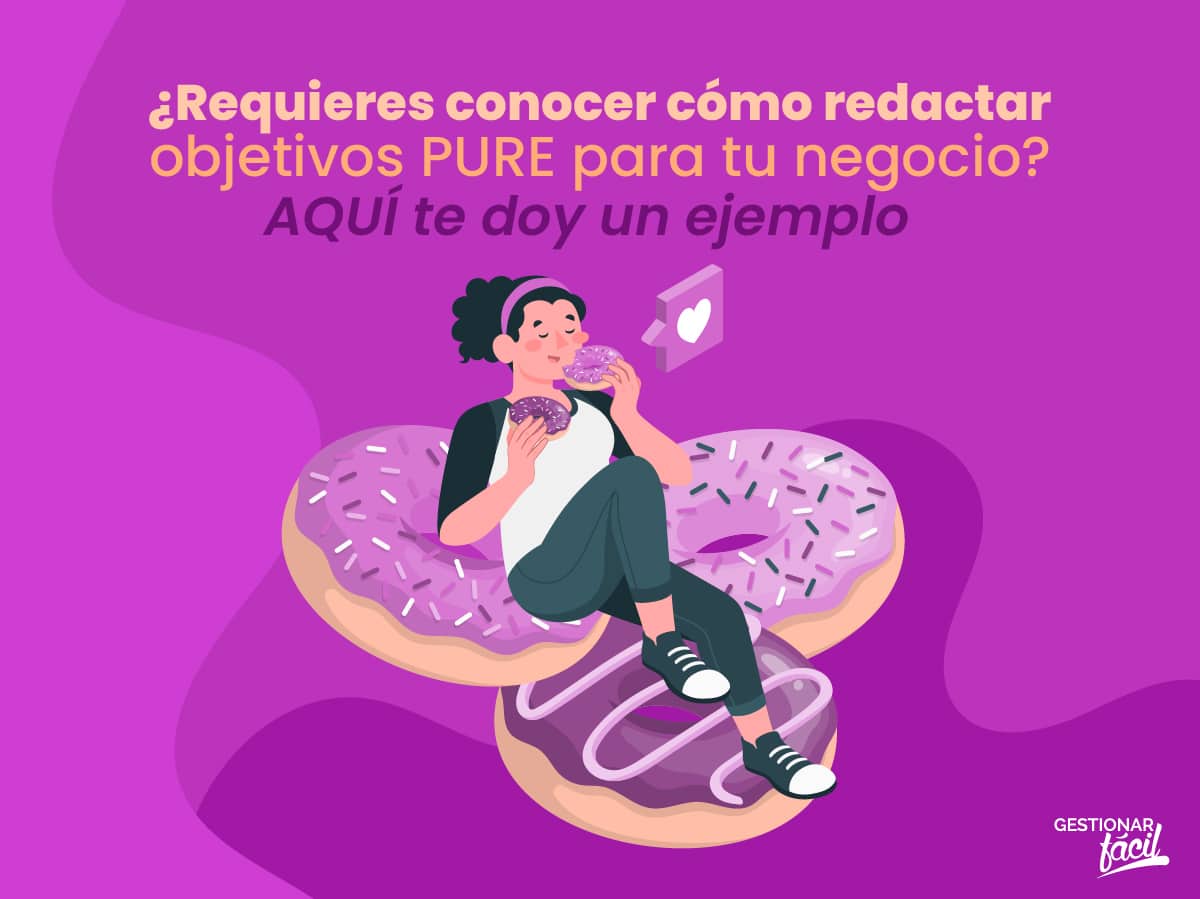 Objetivos PURE en un negocio de donas