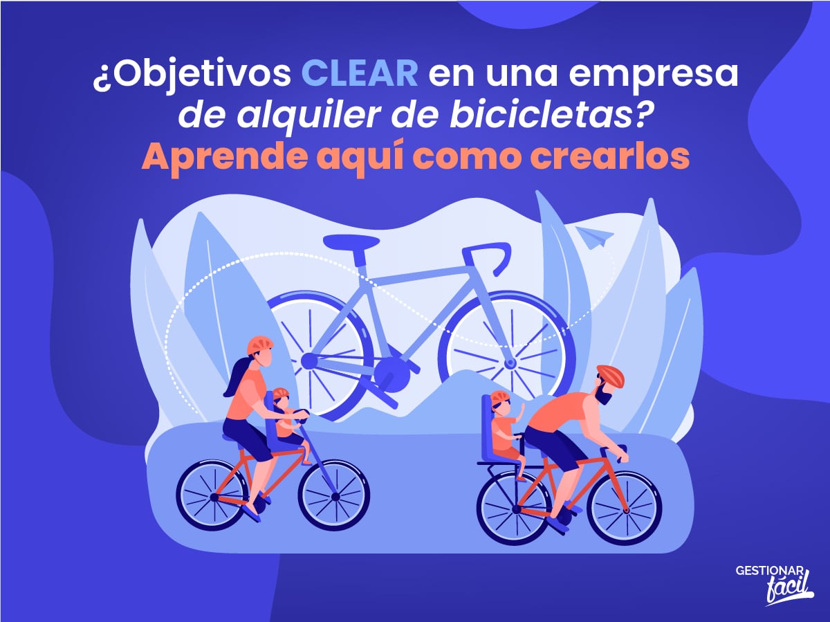 Objetivos CLEAR en empresa de alquiler de bicicletas