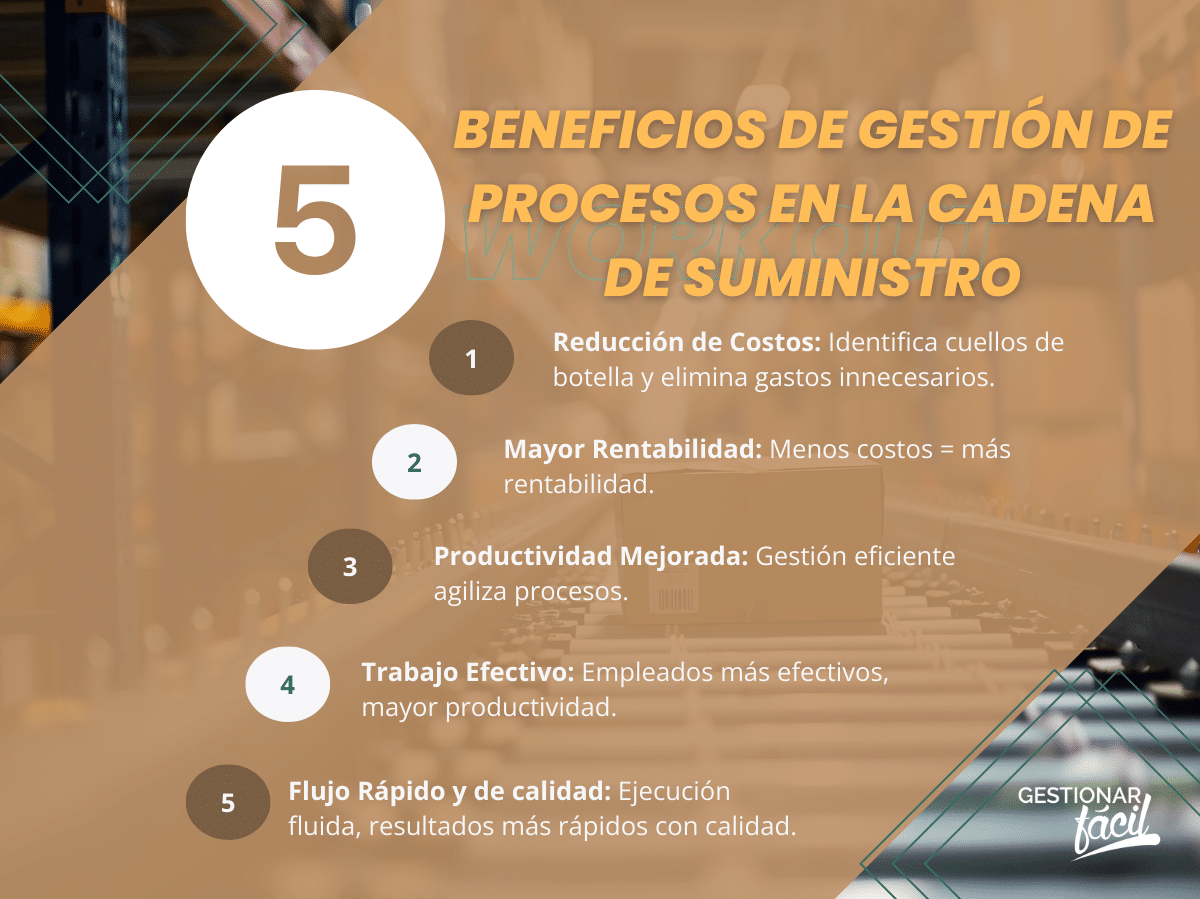 Gestión de procesos en la cadena de suministro