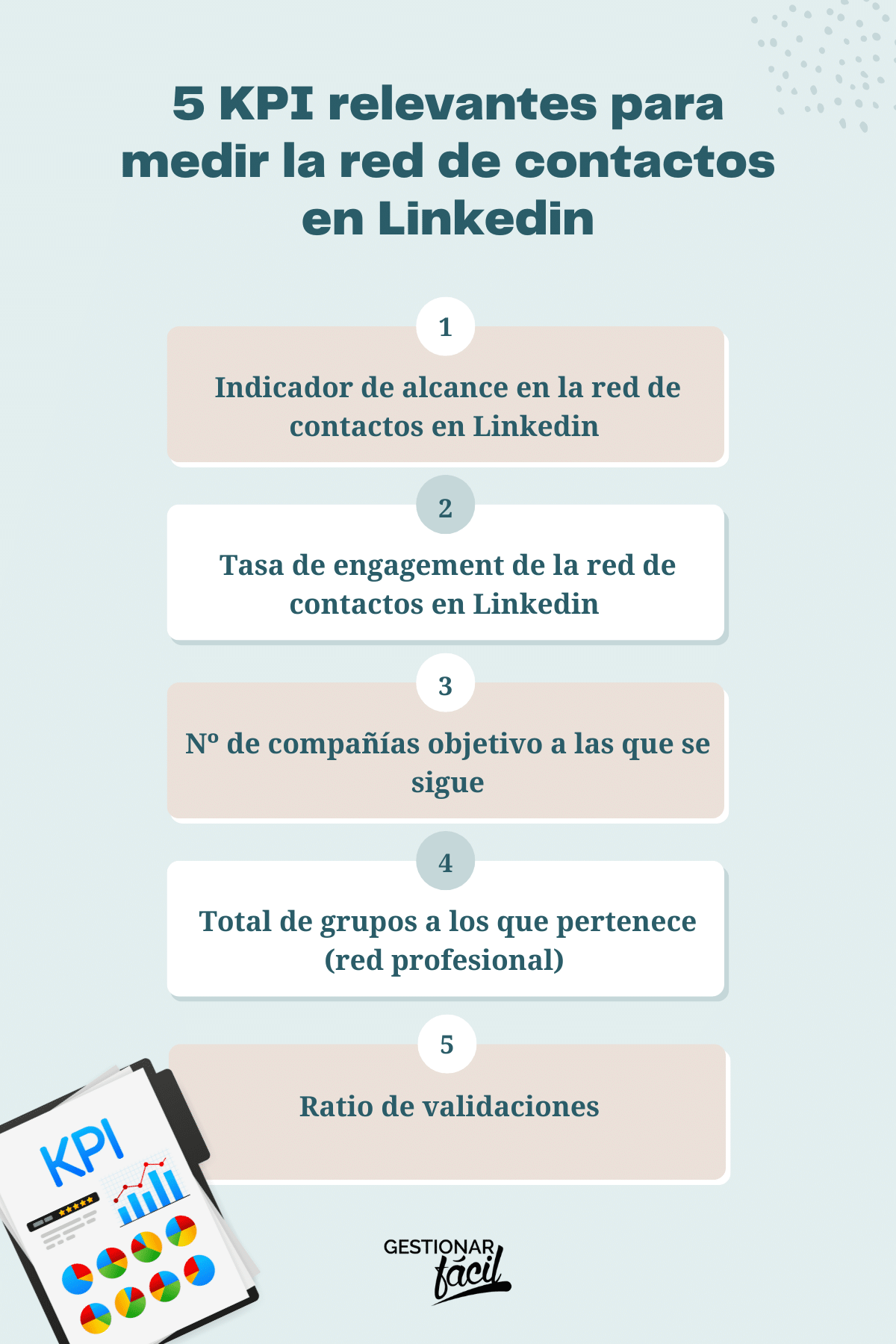 Red de contactos en Linkedin ¡Mide su dimensión con los KPI!